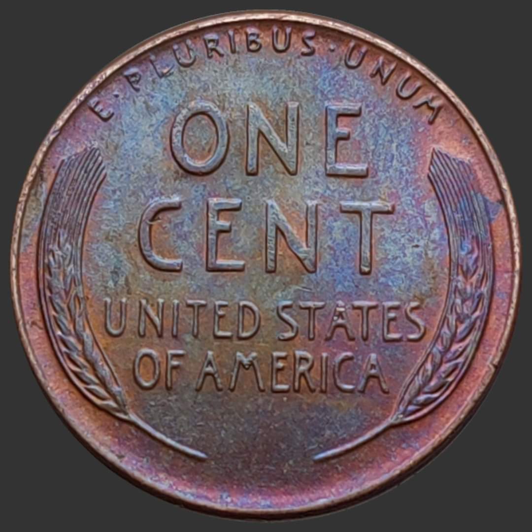 One-Cent-1956-P-USA---Die-Cracks-On-Lincoln's-Head